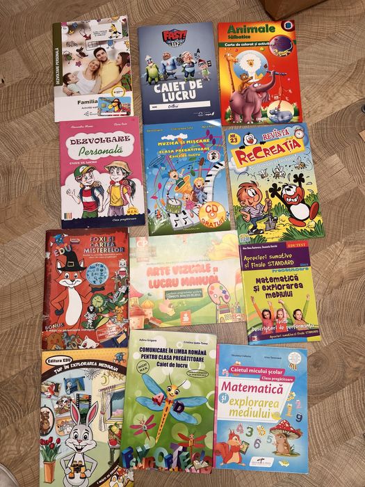 Lot carti clasa Pregatitoare
