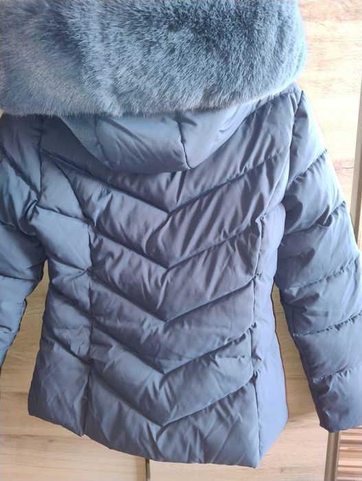 Зимно, синьо яке, размер М (38)