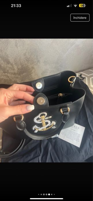 Geanta Ralph Lauren piele