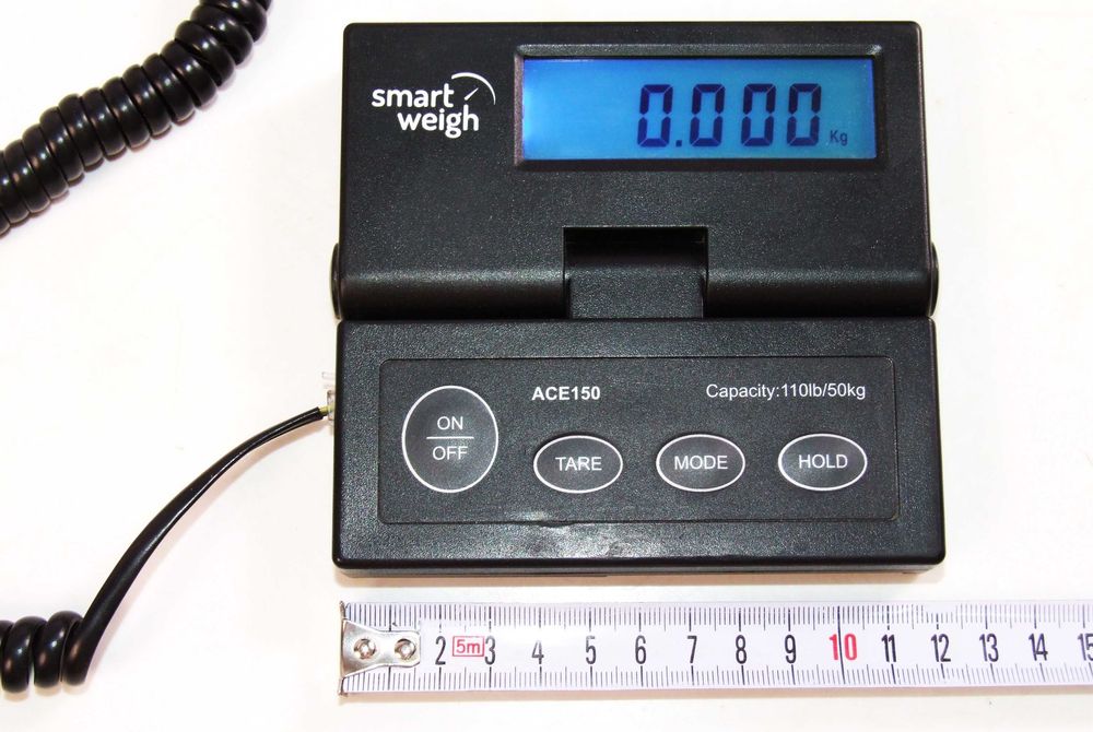Cântar de precizie SMART WEIGH, maxim 50 Kg, priza si baterii, NOU