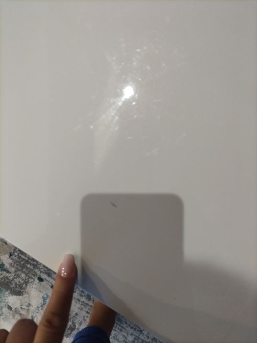 Masa extensibila alb lucios moemax