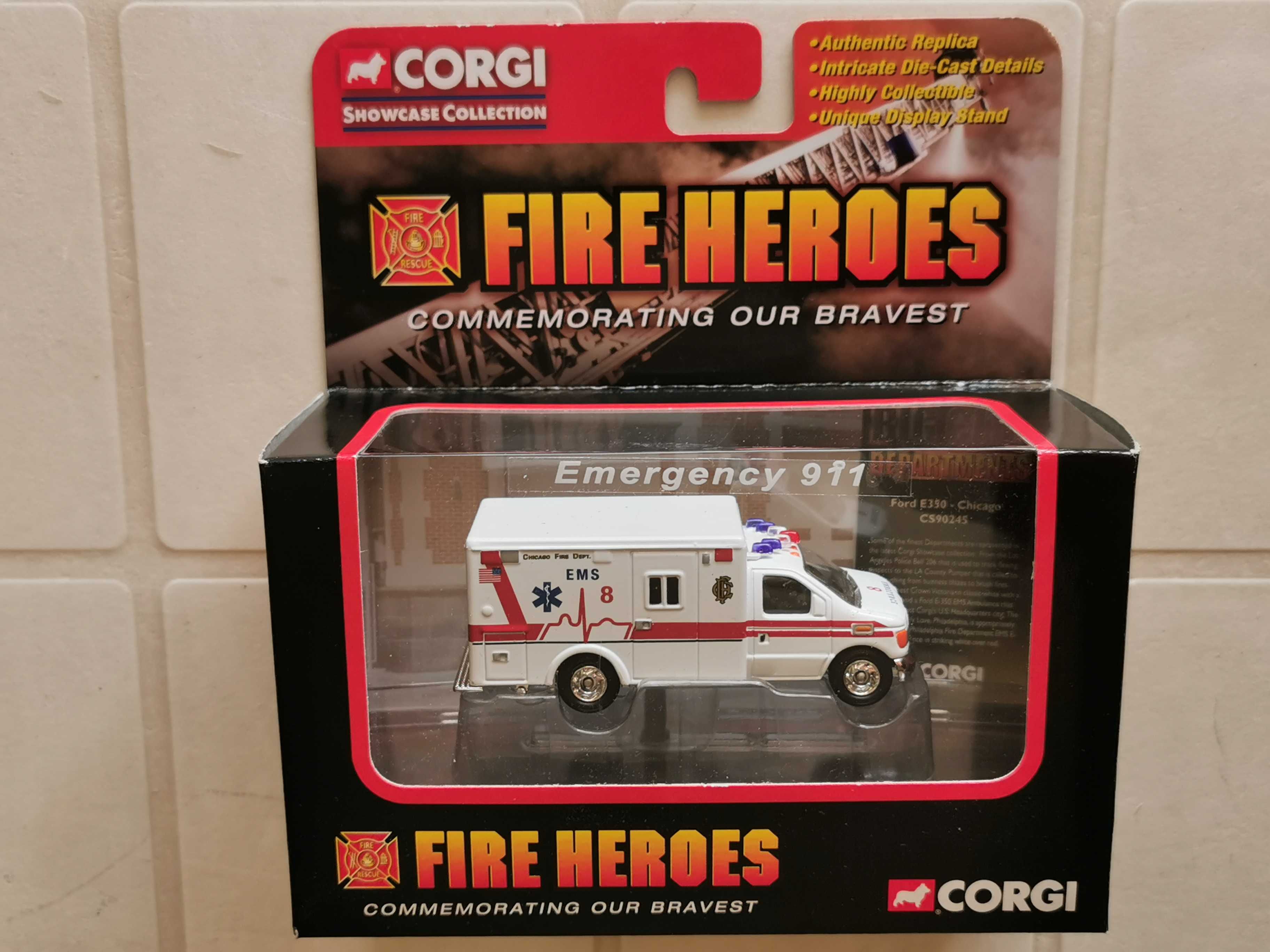 Corgi Showcase Fire Heroes Collection Trucks Колекция Пожарни Камиони