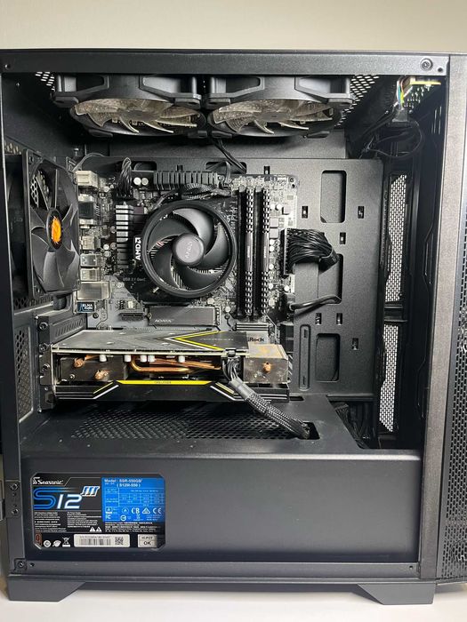 Vand Pc gaming Ryzen 5 3500X, Amd radeon rx 5600xt + tastura si mouse
