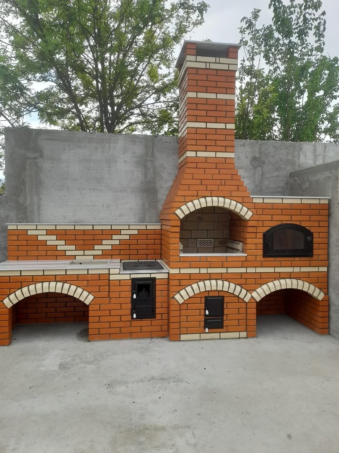 Construim grătare din cărămidă
