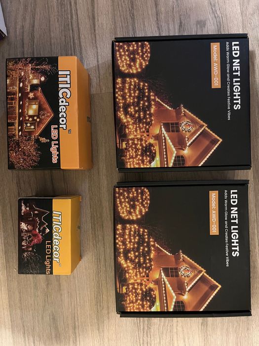 LED коледни лампички