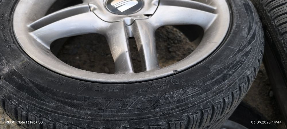 Оригинални джанти с гуми Seat 17 5x100 57,1
