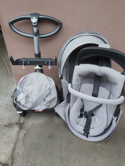 Cărucior copii  2 in 1 perfect funcțional aduc din germania