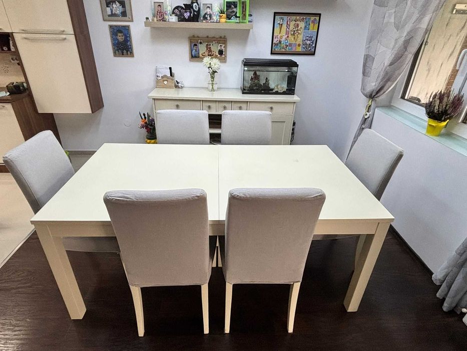 Masa sufragerie - extensibila - 8 persoane