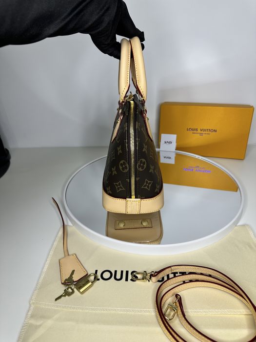 Geanta Louis Vuitton Alma BB piele canvas 100% cadou c:46