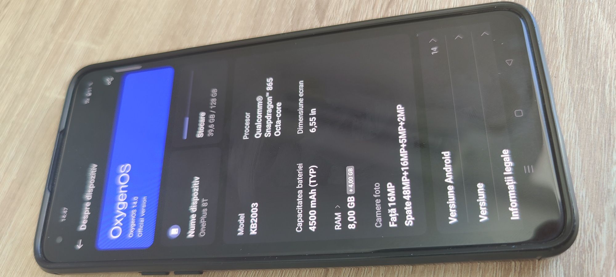 Oneplus 8 T 128/8Gb