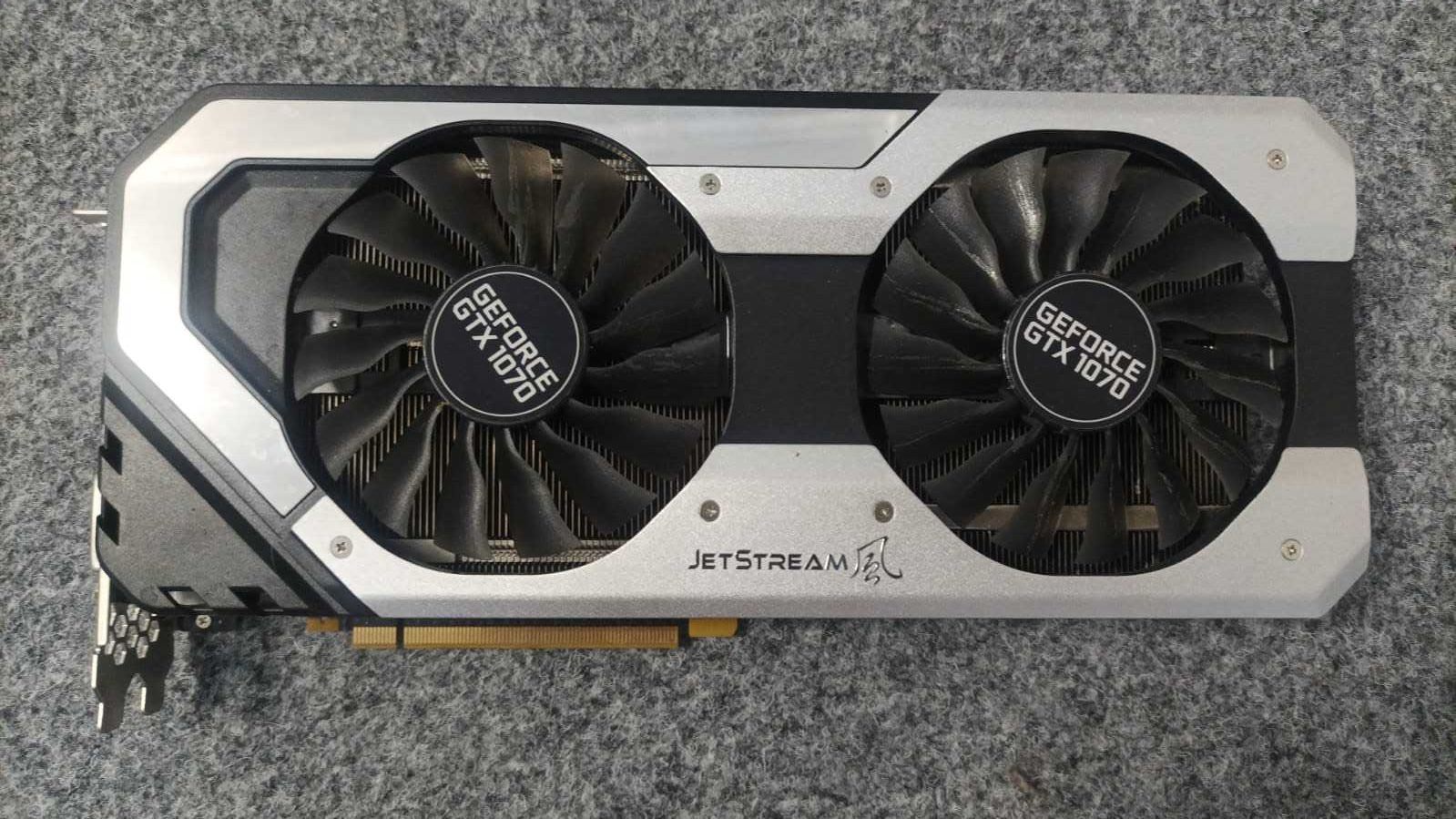 Продается видеокарта Palit GTX 1070 Super JetStream