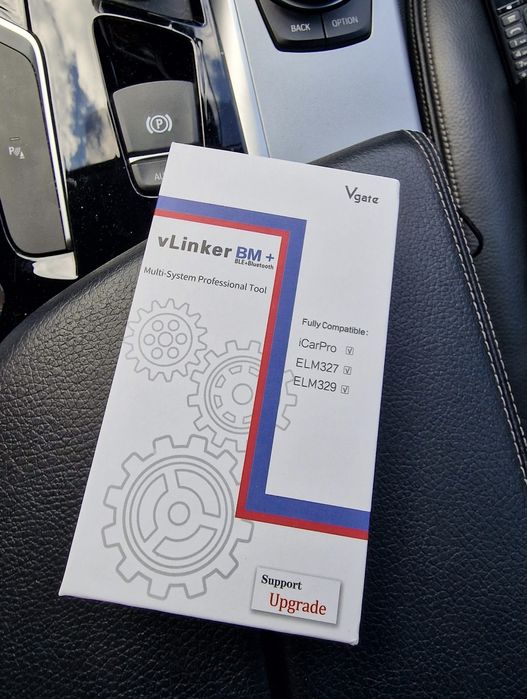 Diagnoza BMW VGate Vlinker BM+ BT BLE Bimmecode iphone Android NOU