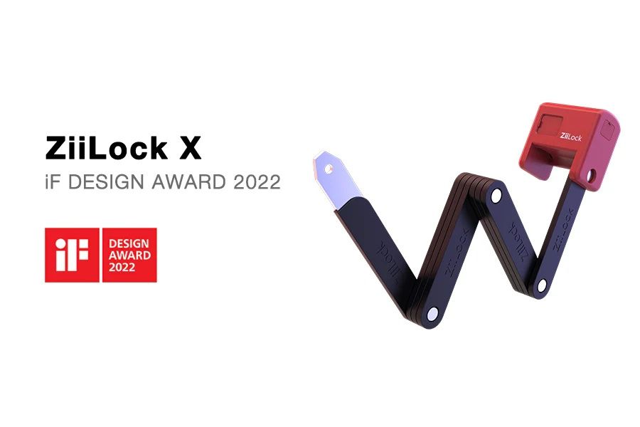 ZiiLock X | Интелигентна сгъваема ключалка за велосипед с пръстов отпе