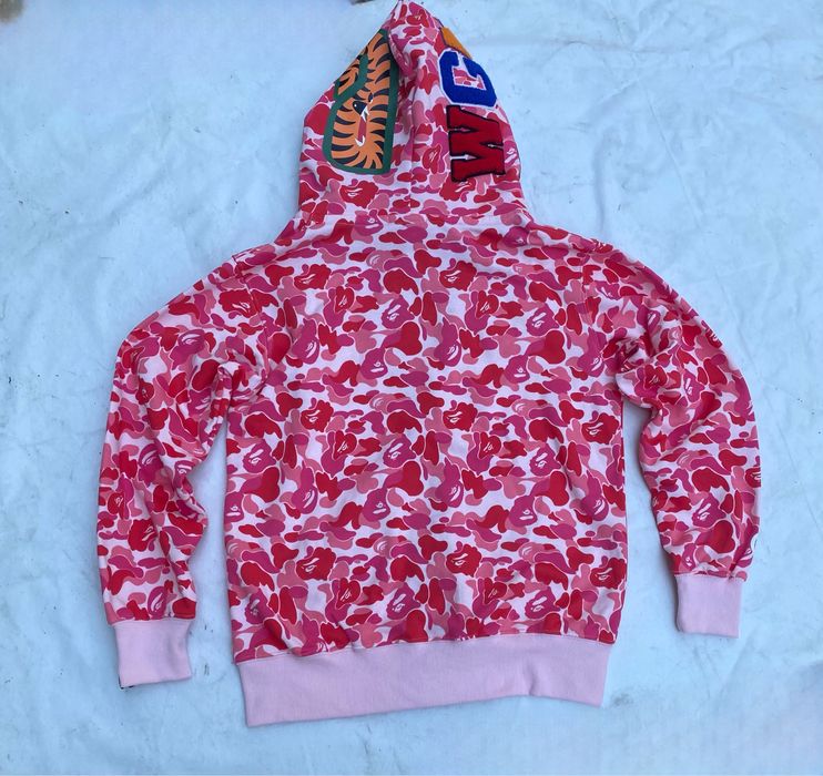 Hanorac Bape Double Mask Roz