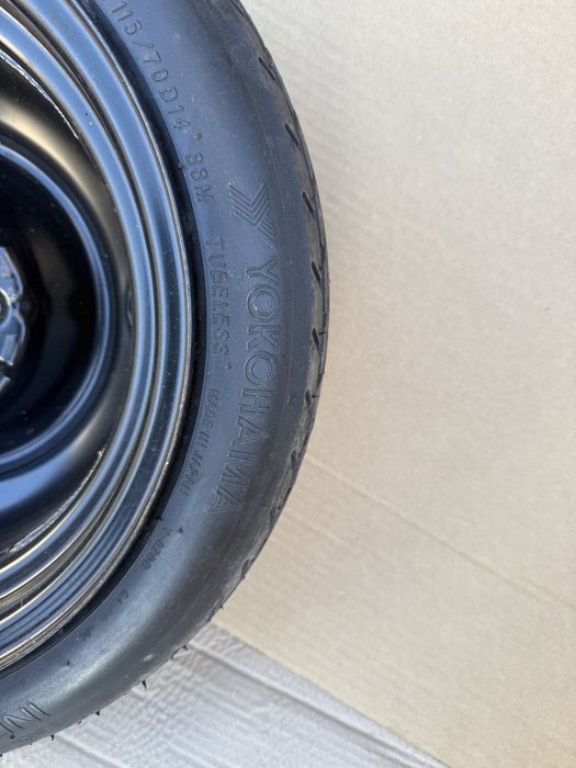 Резервна гума ПАТЕРИЦА Toyota Yaris “14” 4x100
