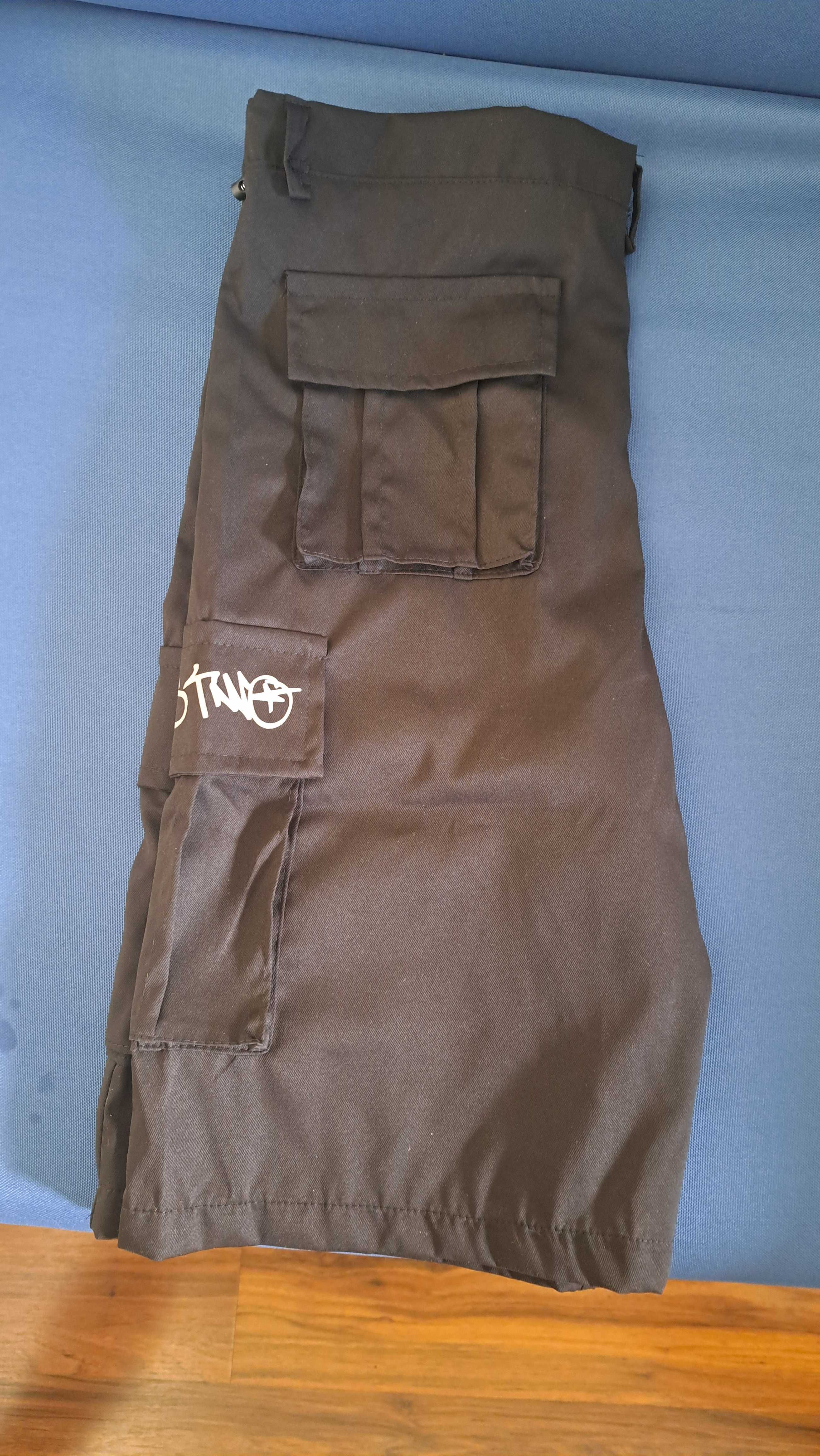 Minus Two Cargo Black Shorts (къси черни карго панталони)