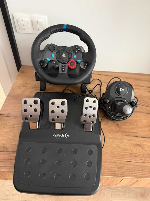 Волан с педали и скоростен лост Logitech G29 + Shifter