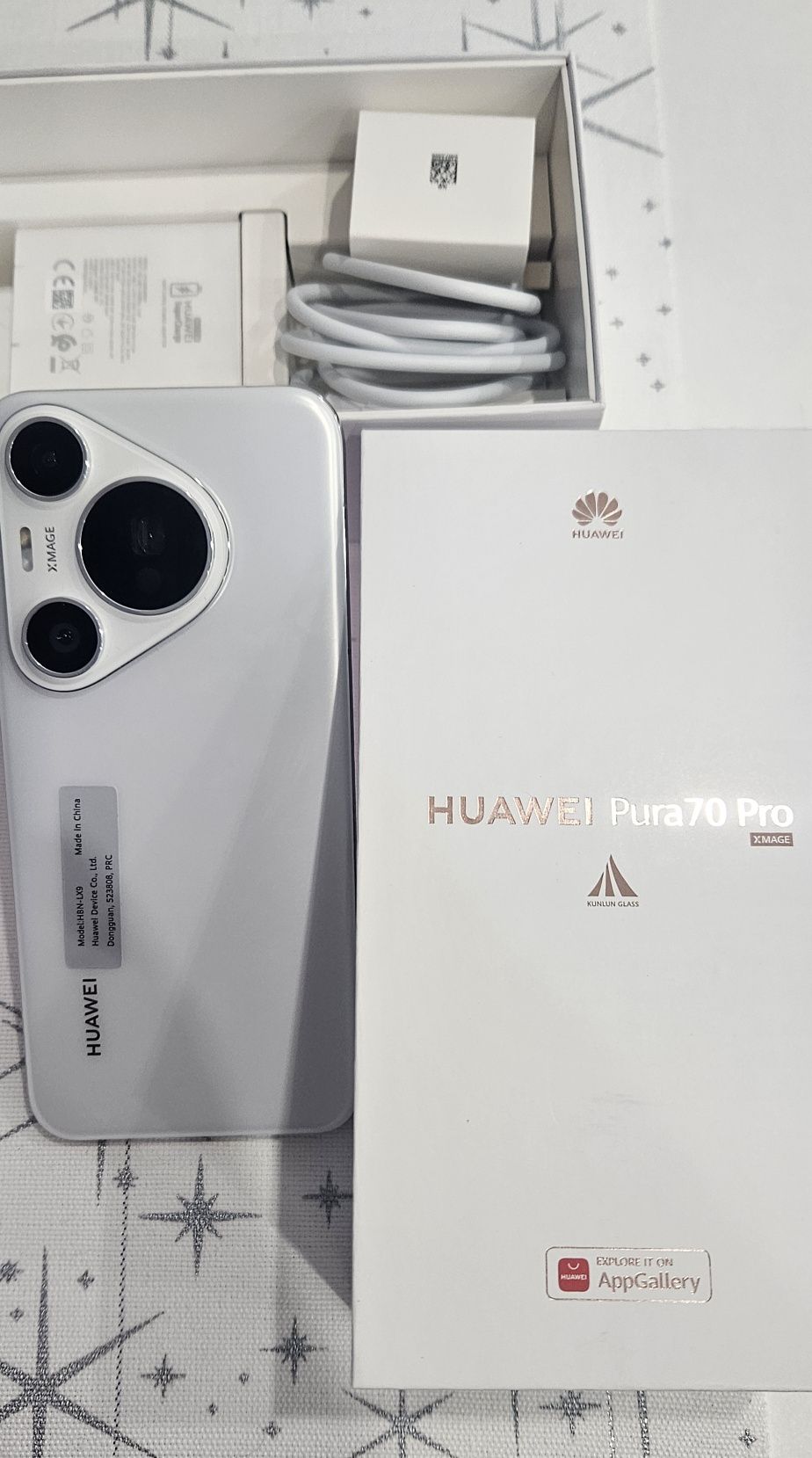 Huawei Pura 70 Pro, 512GB, 12GB RAM, White