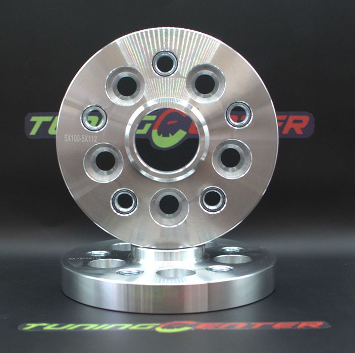 Set Flanse de adaptare 5x100->5x112 21mm Audi Volkswagen Seat Skoda