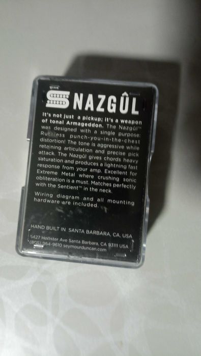 Seymour Duncan Nazgûl Trembucker Humbucker Bridge Pickup