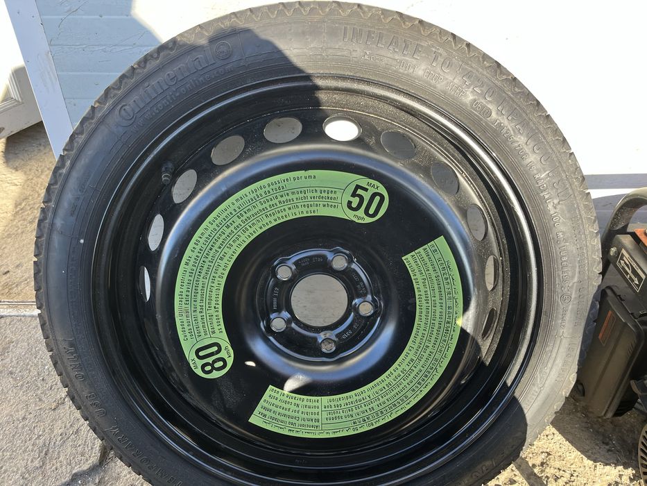 Roata rezerva audi a4 b8 b8.5 et29 8k0601027b