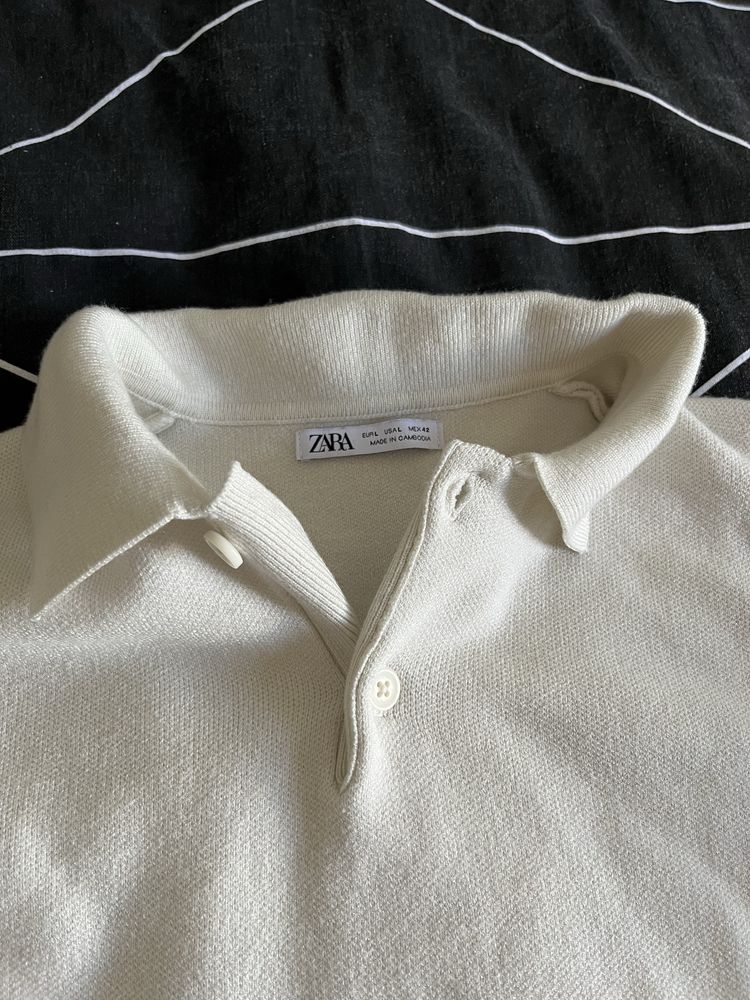 Zara блуза с яка