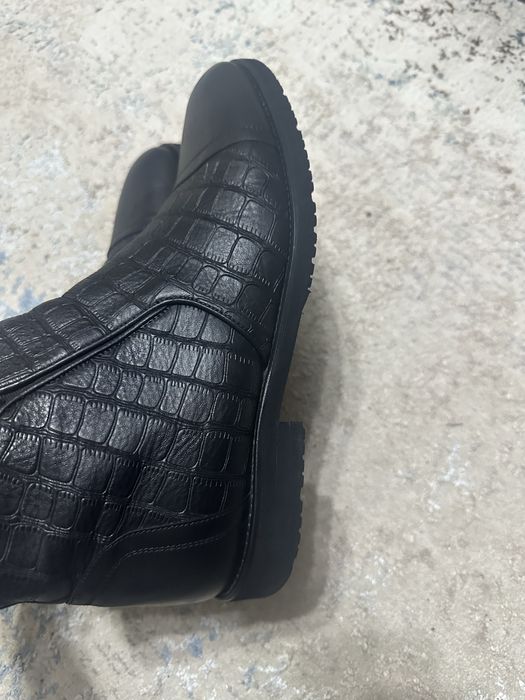 Мужские Сапожки весна-зима из  кожи