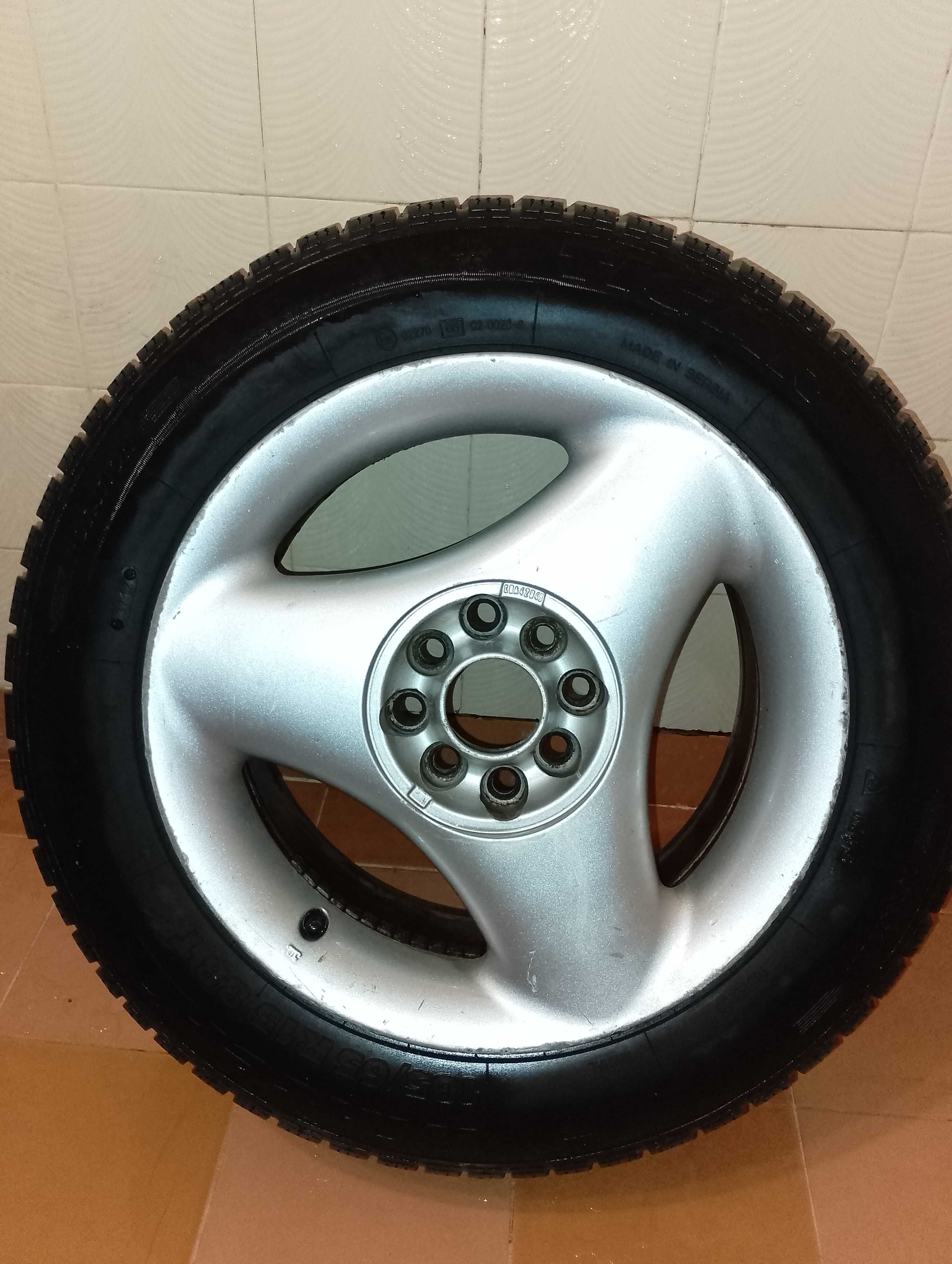 Джанти алуминиеви с гуми 15'' 185/65 Tigar winter 1