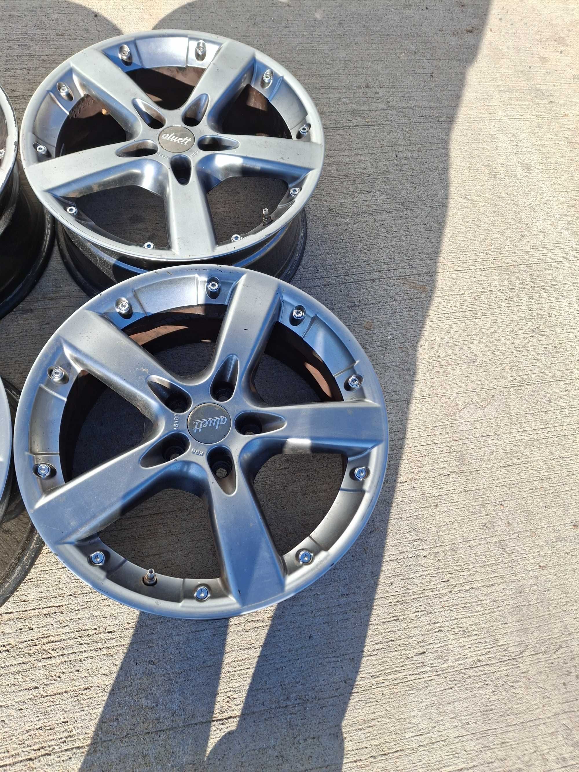 4бр. алуминиеви джанти 17 цола 5x112 за VW, Audi, Mercedes, Skoda