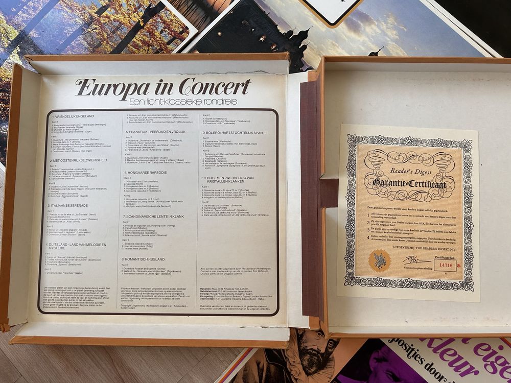 Колекция грамофонни плочи Europa in concert - класика