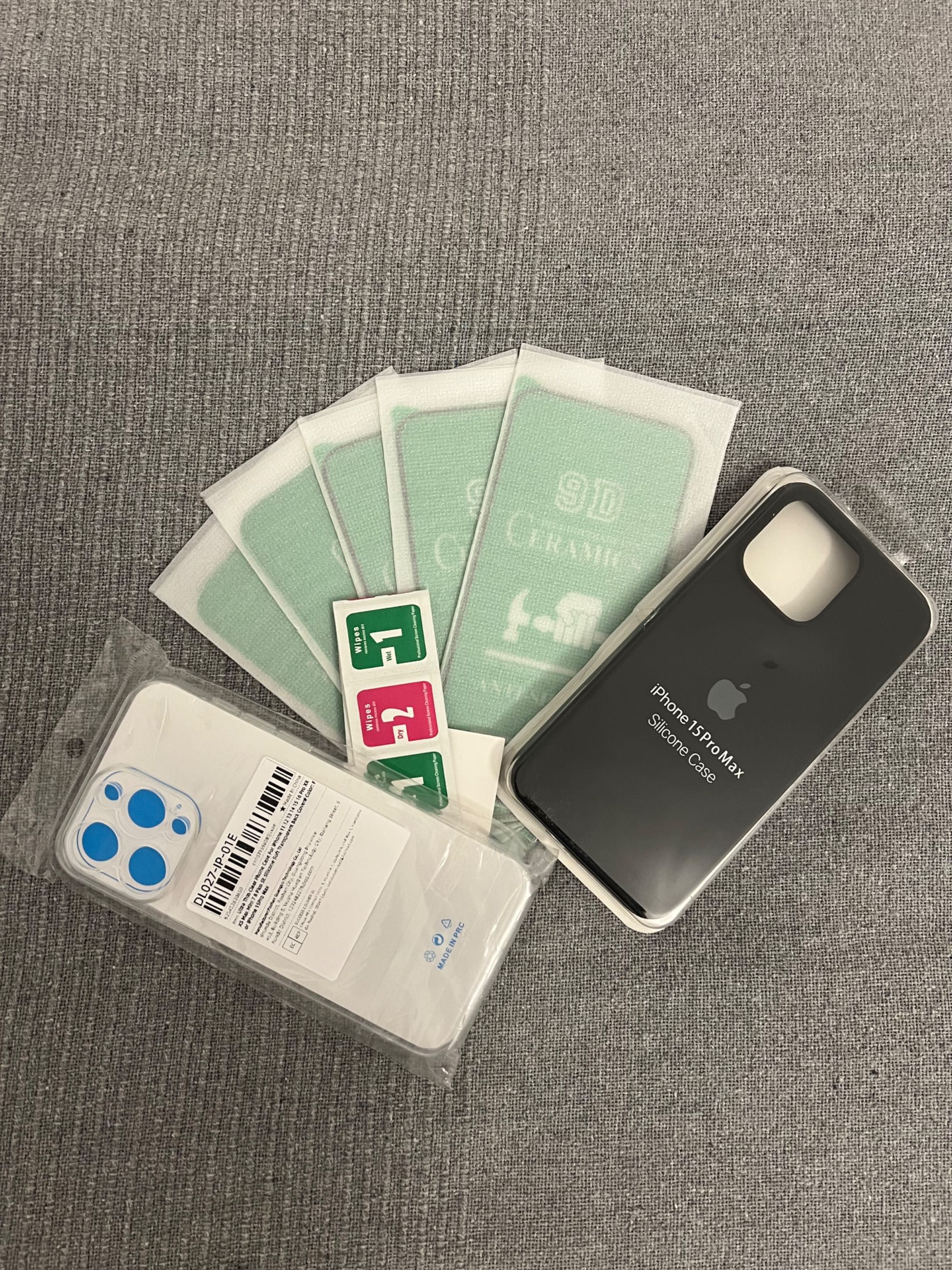 Iphone 15 pro max кейсове и стъклени протектори