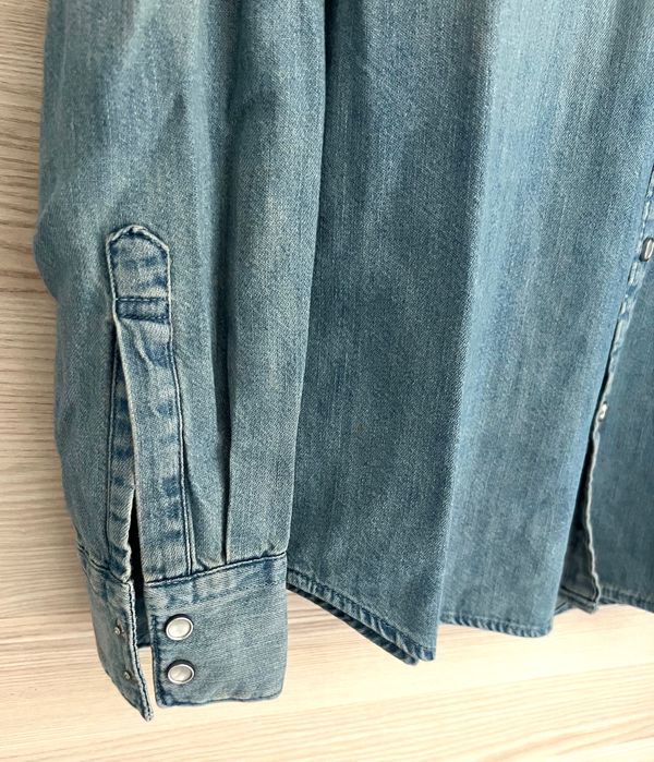 Levis camasa denim blugi albastra