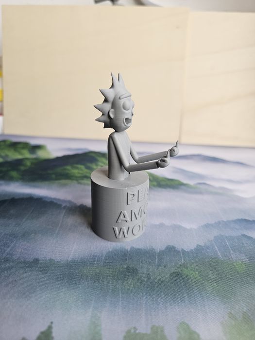 Rick and Morty  peace among word