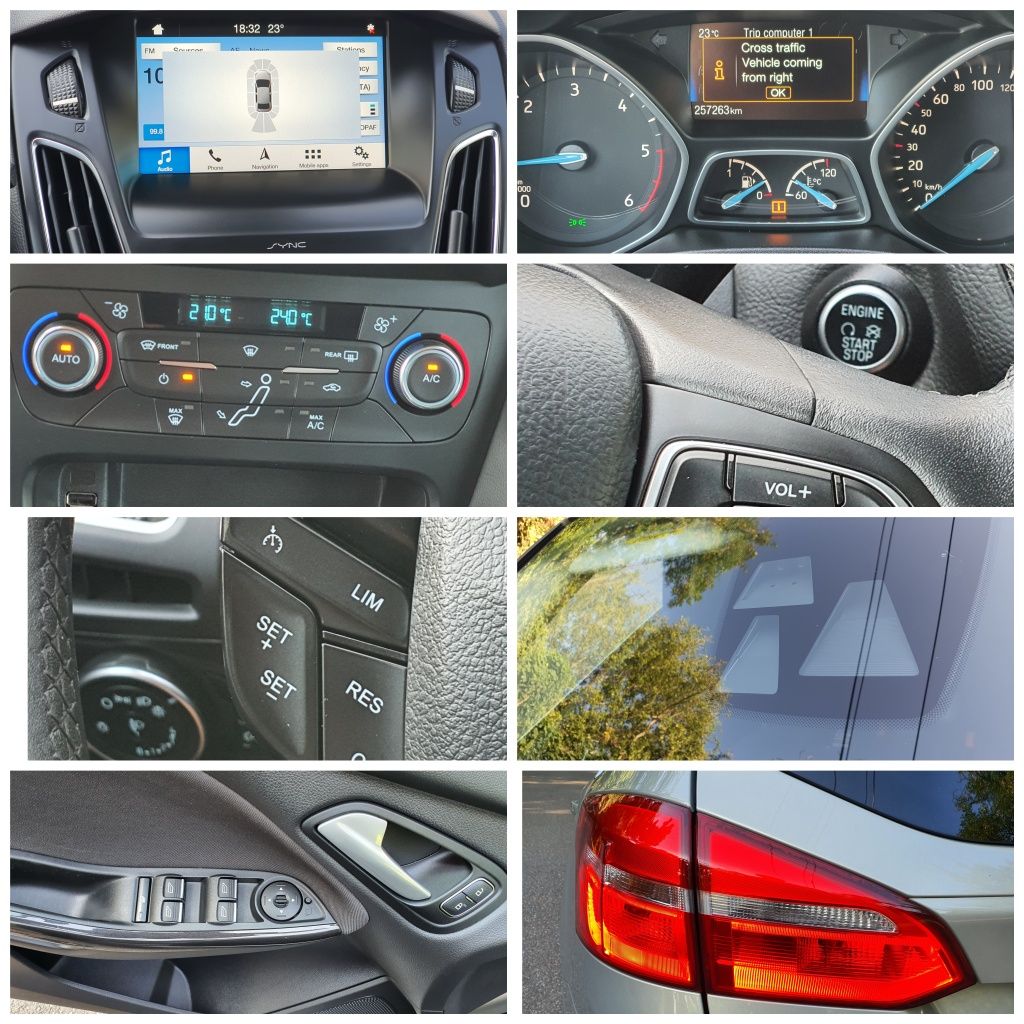 Vând Ford Focus Titanium,Navi,Android Auto,Euro 6,Telefonie,Led
