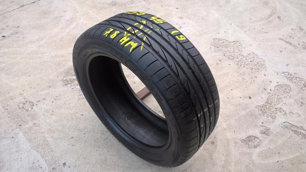 O anvelopa de vara 255 45 19 bridgestone potenza profil de 7, 8mm