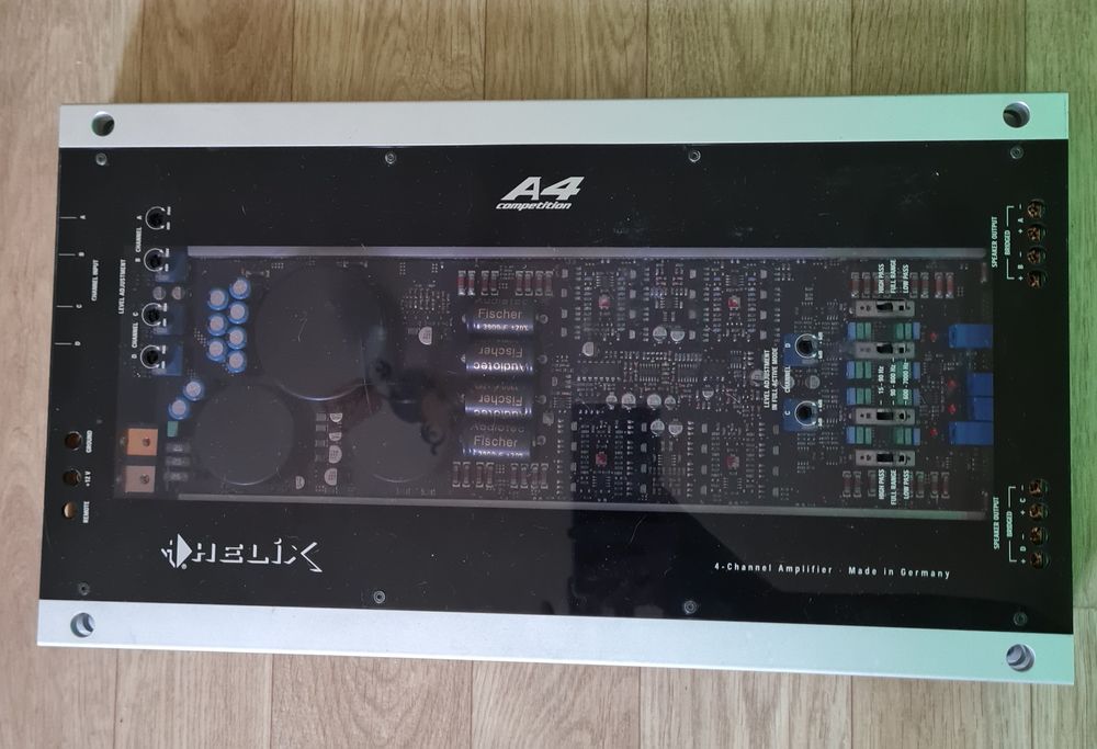 Amplificator Helix A4 Competition Hight-End,4 canale,Made in Germany