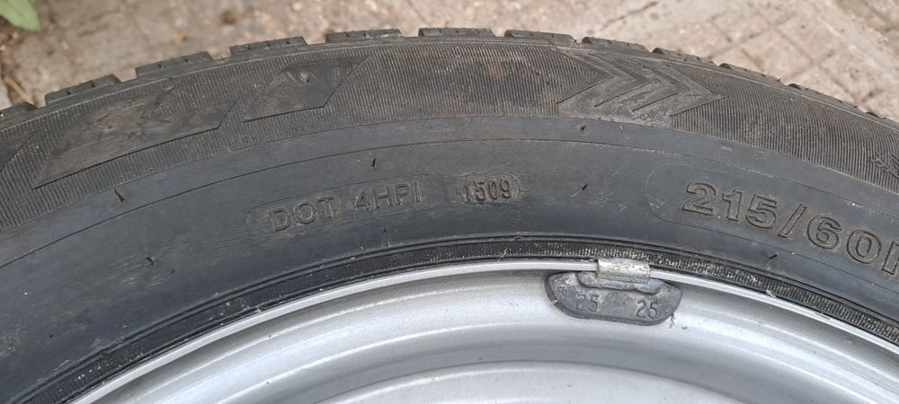 Зимна гума , нова джанта и гума субару форестър