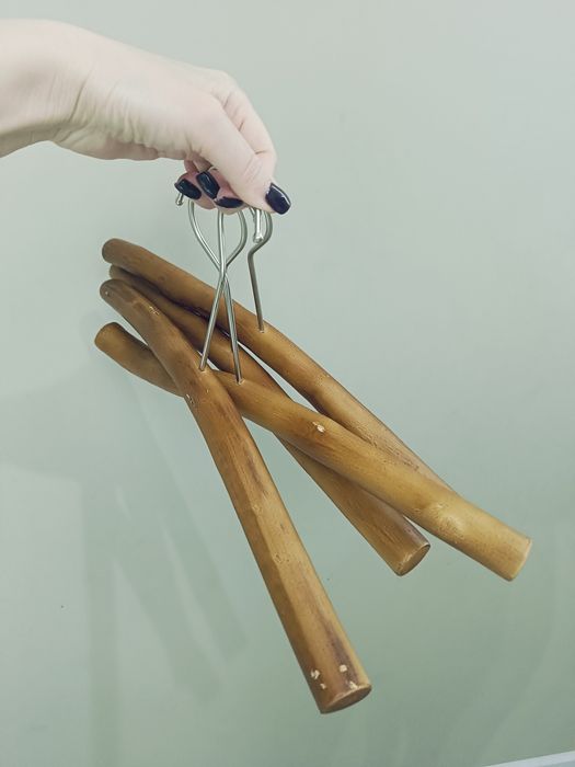 Плечики вешалки 4 шт. Дерево.