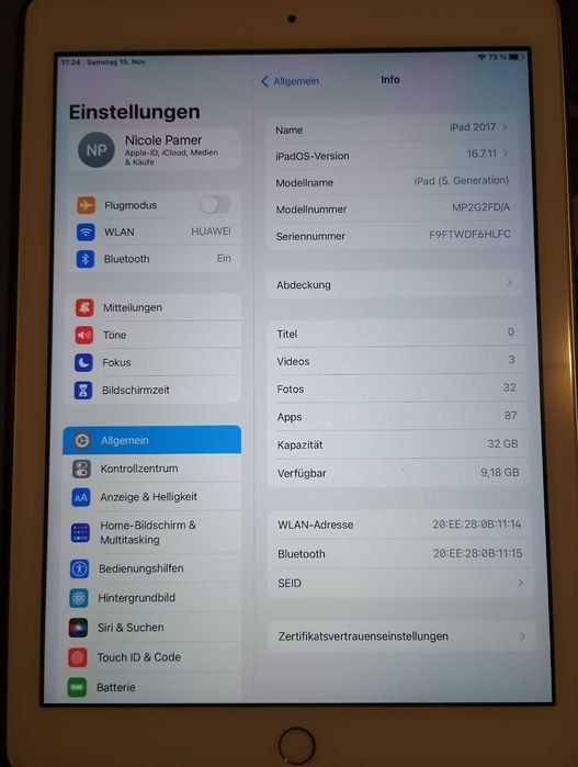 IPad 2017 10.2" За продажба