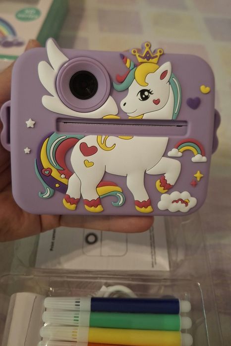 Aparat foto copii cu printare Vala 8k Aparat foto pentru copii cu impr