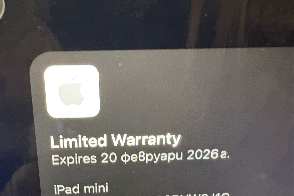 Нов iPad mini 7 - 100% батерия