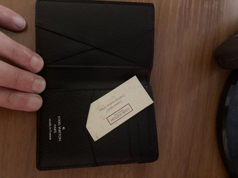 Оригинален портфейл-органайзер за карти Луи Витон(не е реплика)