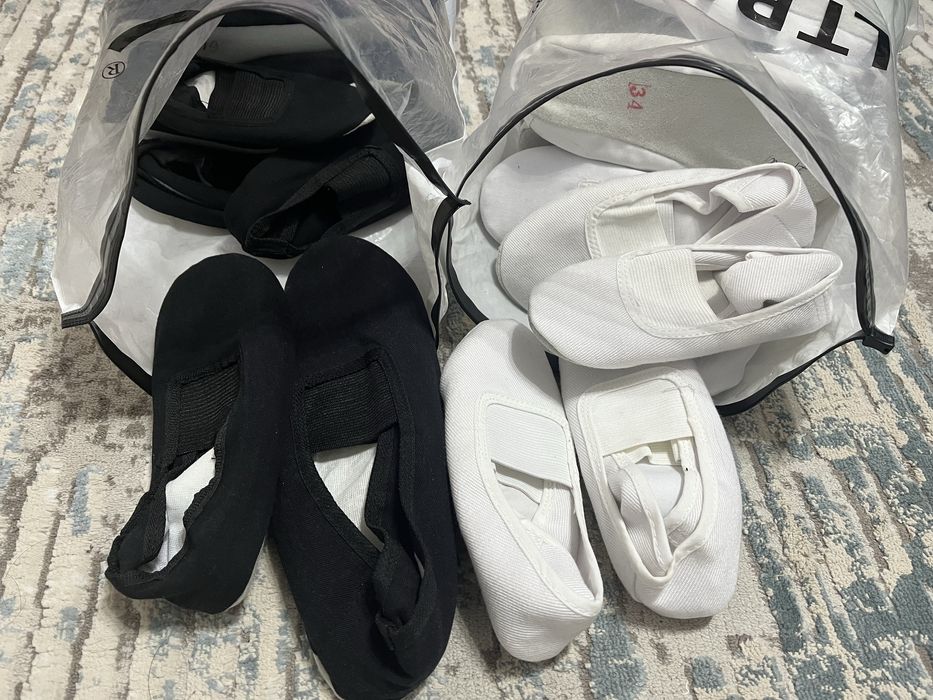 Чешки черные и белые