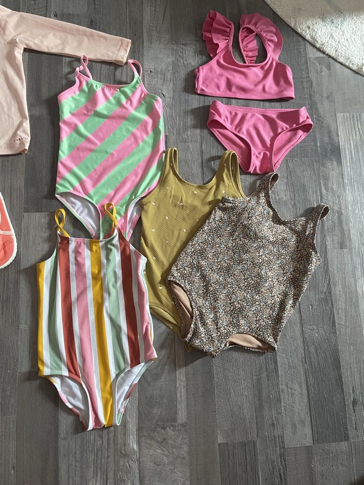 Haine mare/piscina fetite 2-3 ani (HM+Decathlon)
