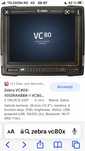 Zebra vc80 x scanner