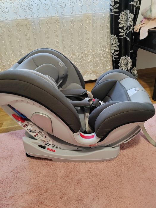 Scaun auto.  Scaun auto ISOFIX U-Grow UGHCS-06, 0-36 kg, Gri/Negru