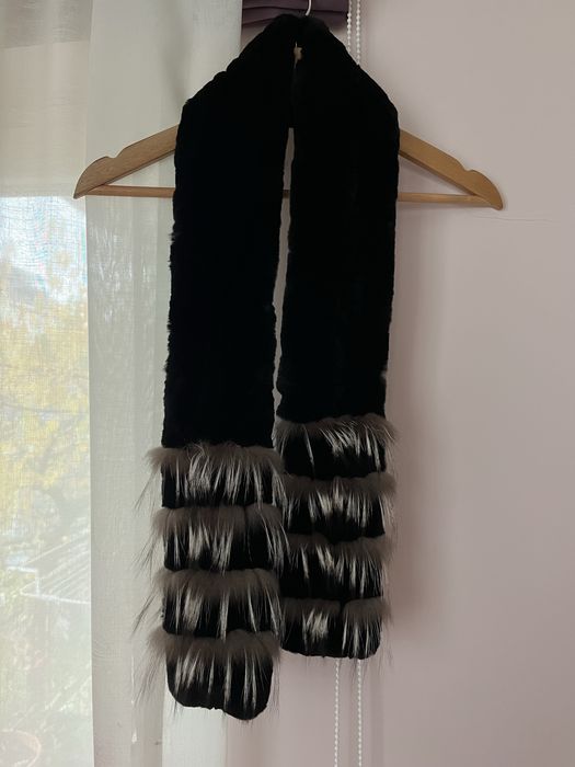 Яка от естествена кожа