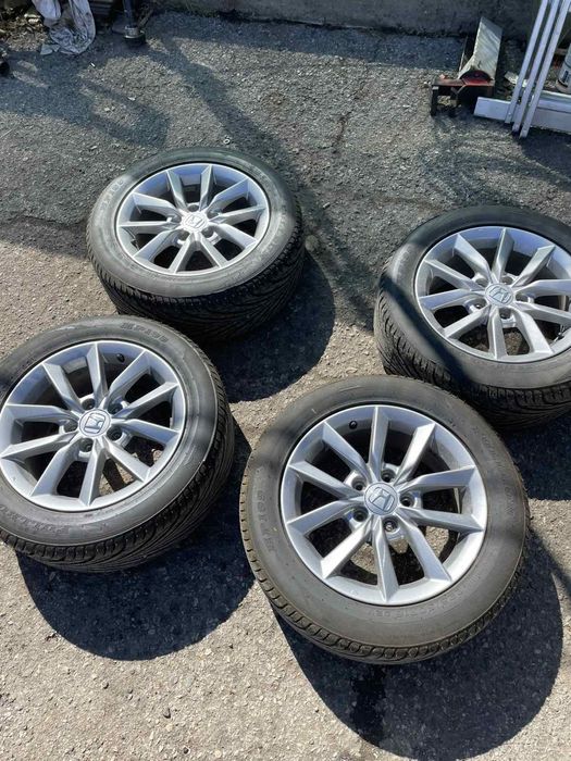 Оригинални лети джанти за Honda 5x114 + Гуми