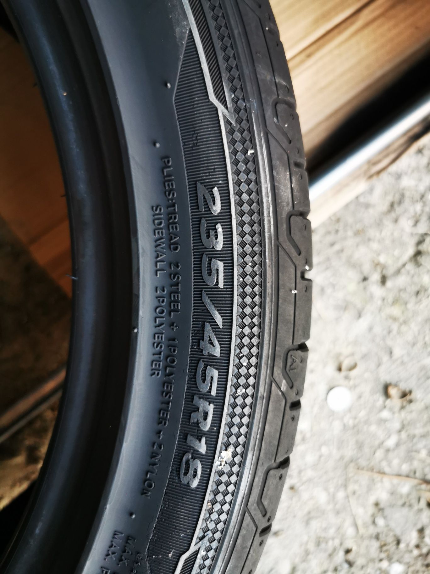 2 броя 235/45/18 дот:2019 Hankook ventus prime
