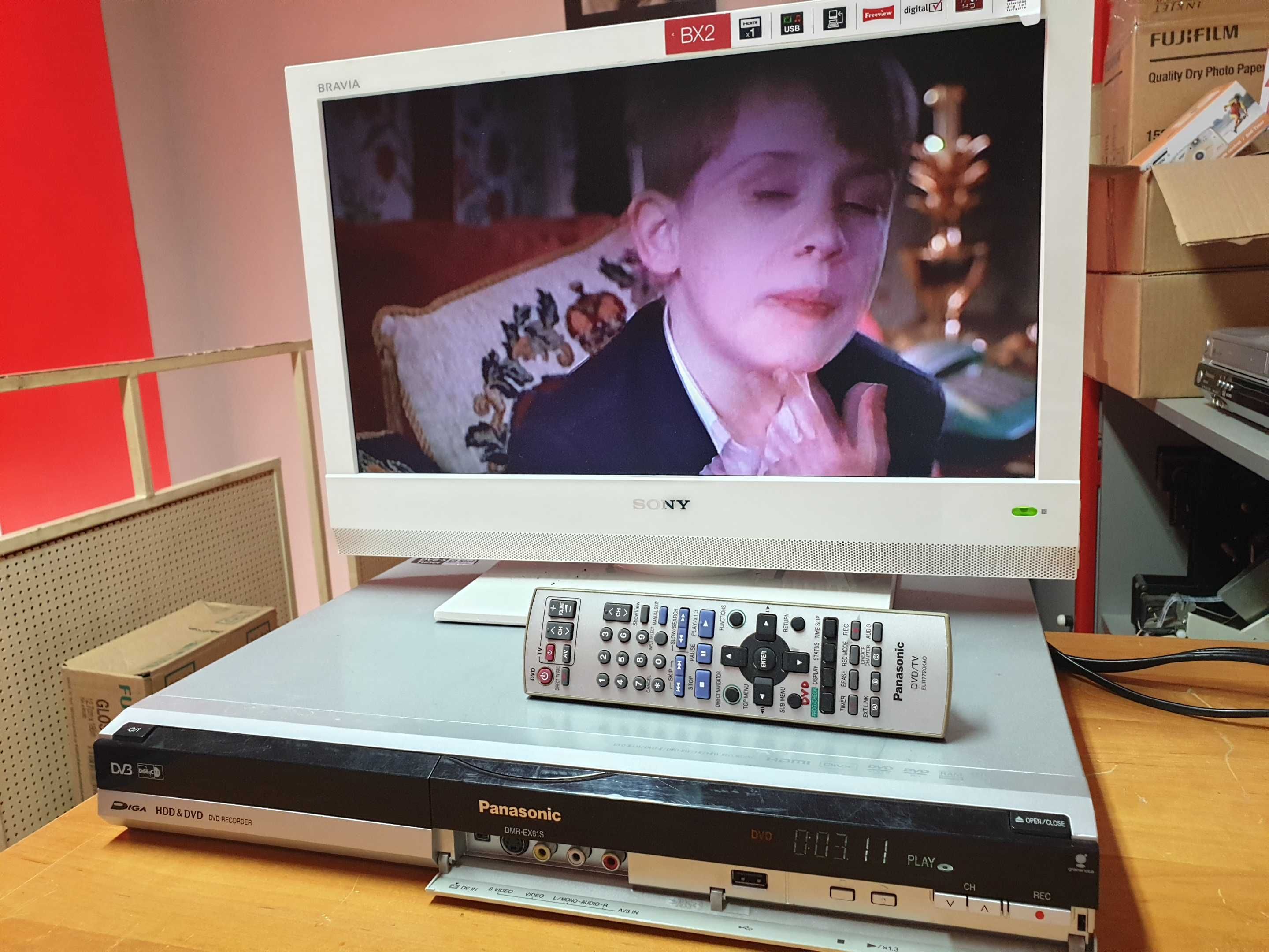 Продавам Panasonic hdd & dvd recorder